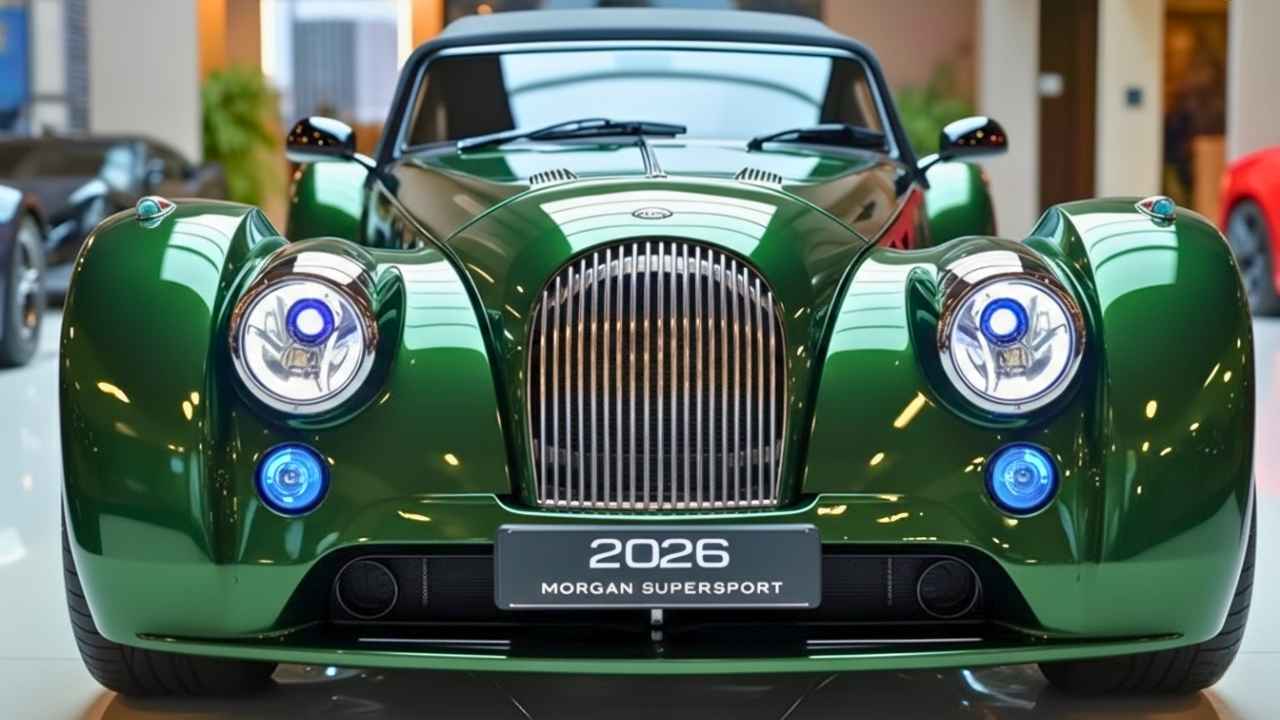 Morgan Supersport 2026 visto con nuevos detalles: pistas de diseño y novedades de equipamiento